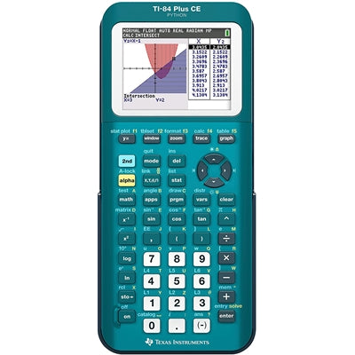 TI 84PLUS CE MetallicTeal 2020 TI 84PLUS CE MetallicTeal 2020